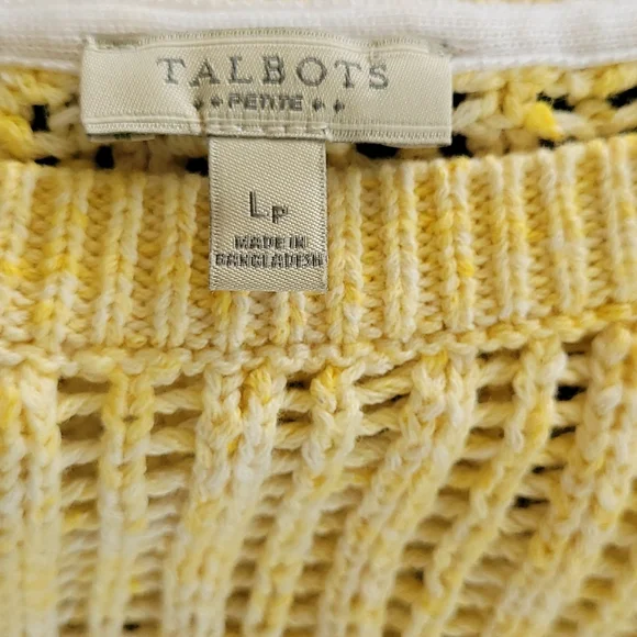 Talbots yellow sweater - Picture 6 of 6